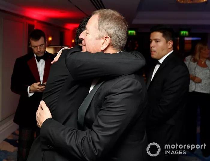 Dario Franchitti y Martin Brundle