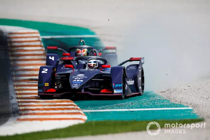 Sam Bird, Envision Virgin Racing, Audi e-tron FE06 Robin Frijns, Envision Virgin Racing, Audi e-tron FE06