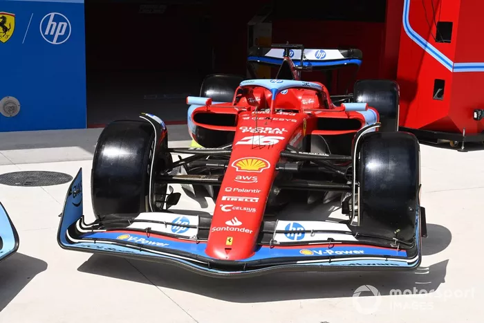 La voiture de Charles Leclerc, Ferrari SF-24
