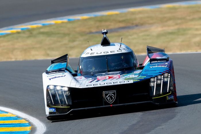#93 Peugeot Totalenergies Peugeot 9X8 de Paul Di Resta, Mikkel Jensen, Jean-Eric Vergne, Stoffel Vandorme