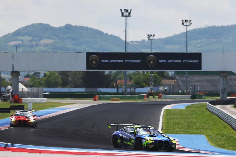 #46 Team WRT, BMW M4 GT3: Valentino Rossi, Maxime Martin 