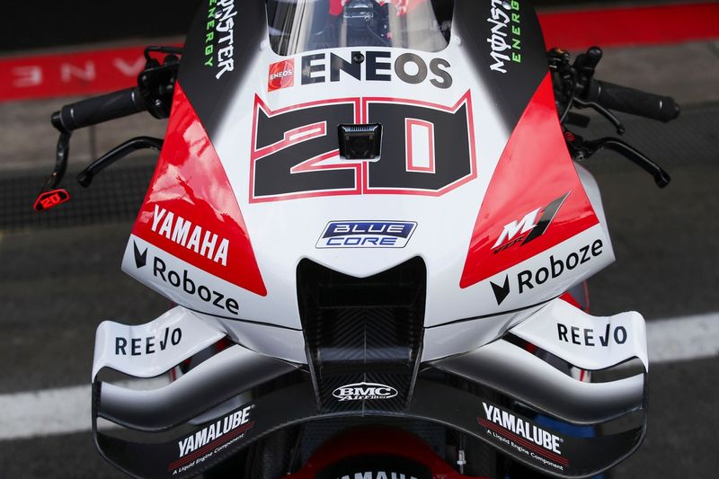 Fabio Quartararo, Yamaha Factory Racing, nueva decoración para su 70 aniversario 