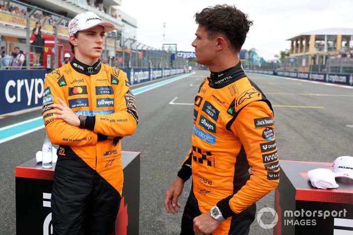 Lando Norris, McLaren, Oscar Piastri