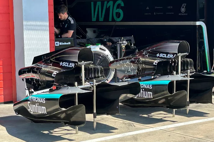 Mercedes bodywork