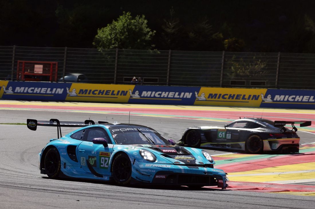#92 Manthey 1St Phorm Porsche 911 GT3 R LMGT3: Ryan Hardwick, Riccardo Pera, Richard Lietz