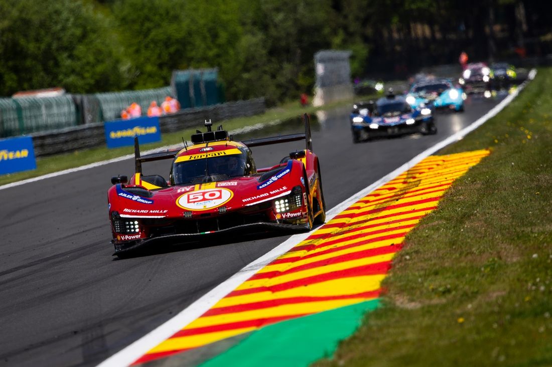 #50 AF Corse Ferrari 499P: Antonio Fuoco, Miguel Molina, Nicklas Nielsen