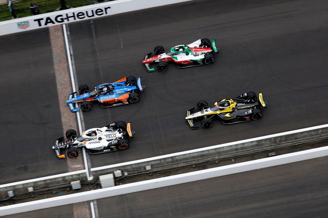 Patricio O'ward, Arrow McLaren, Graham Rahal, Rahal Letterman Lanigan Racing, Colton Herta, Andretti Global, Callum Ilott, Prema Racing