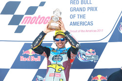 Podium: ganador, Franco Morbidelli, Marc VDS