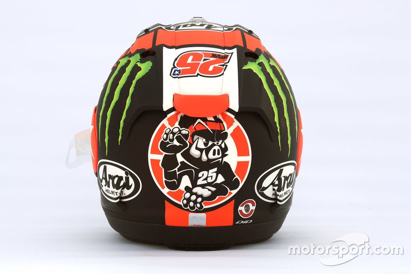 Nuevo casco Maverick Viñales, Yamaha Factory Racing