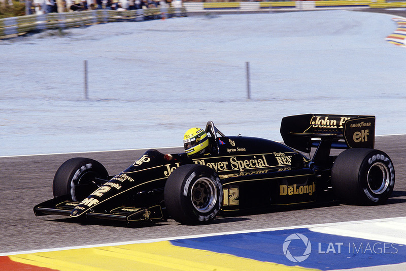 17º Ayrton Senna, Lotus 98T, Le Castellet 1986. Tiempo: 1:06.526