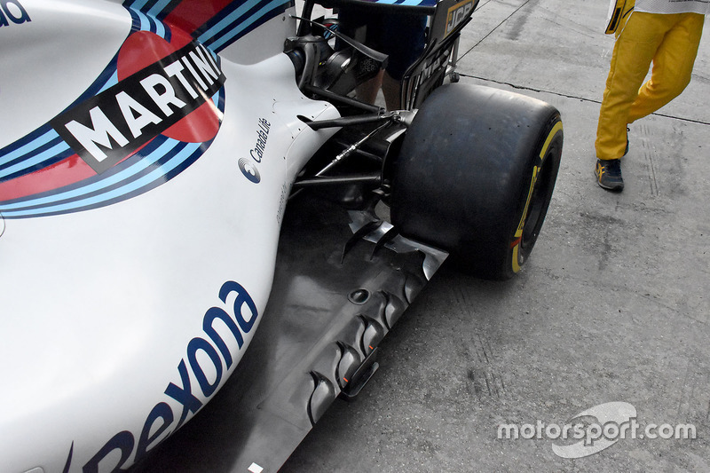 Williams FW40: Unterboden