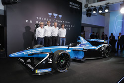 Sebastien Buemi et Nicolas Prost, Renault eDAMS avec Alain Prost et Jean-Paul Driot