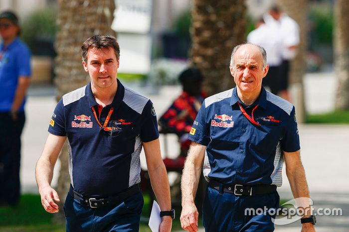 James Key, Director técnico y Scuderia Toro Rosso, Franz Tost, Director de la Scuderia Toro Rosso equipo