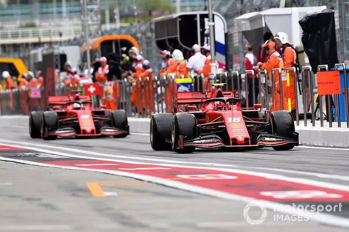 Charles Leclerc e Sebastian Vettel, Ferrari SF90