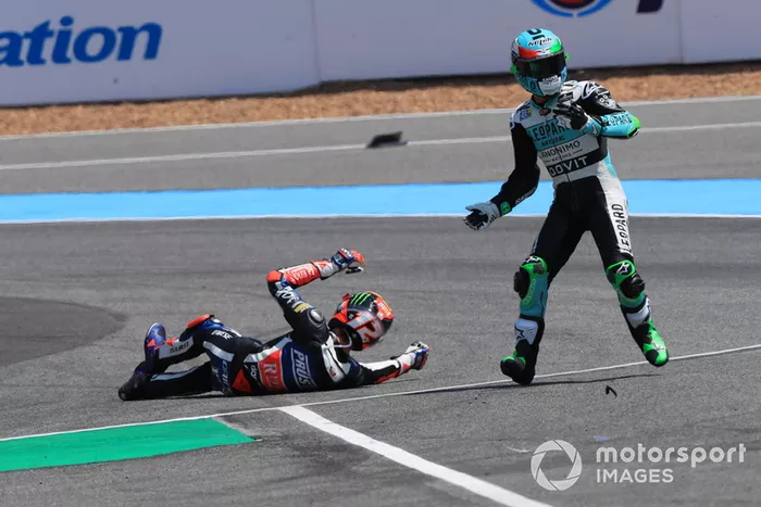 Enea Bastianini, Leopard Racing nd Marco Bezzecchi, Prustel GP