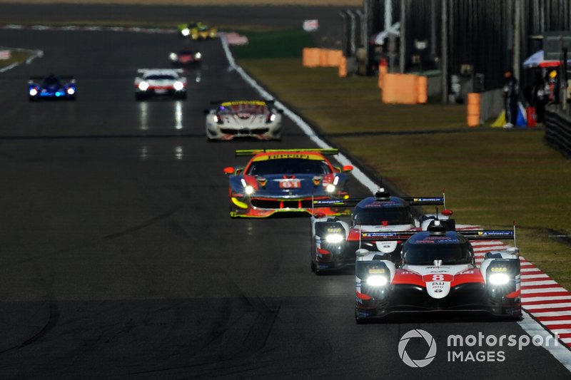 #8 Toyota Gazoo Racing Toyota TS050: Sébastien Buemi, Kazuki Nakajima, Fernando Alonso