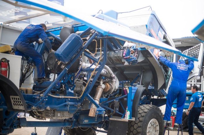Mecánicos de Kamaz