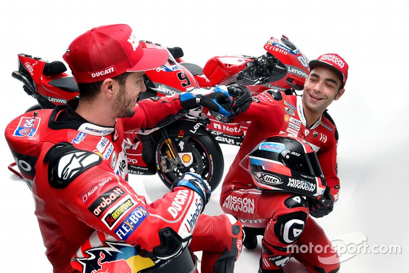 Andrea Dovizioso ve Danilo Petrucci, Ducati Team