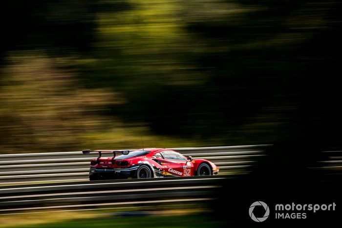 #52 AF Corse Ferrari 488 GTE Evo: Cristoph Ulrich, Steffen Gorig, Alexander West