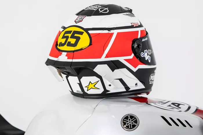 Casco di Andrea Locatelli, PATA Yamaha WorldSBK Team