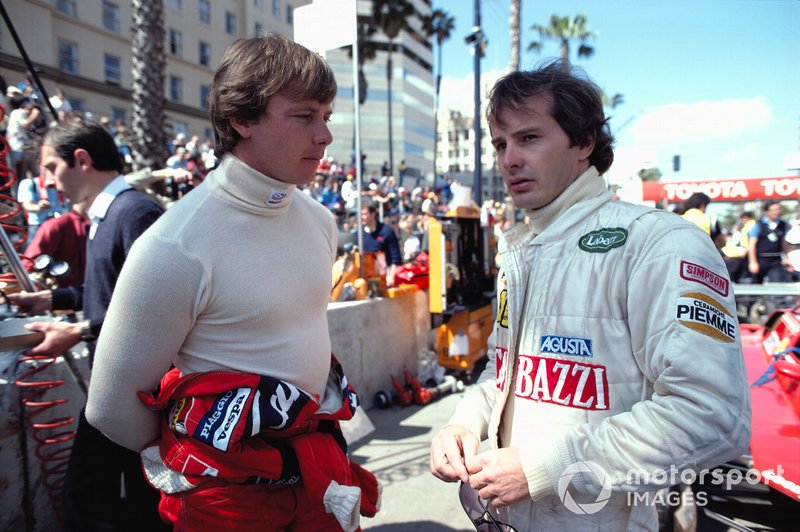 At Ferrari, Villeneuve regarded Pironi as a friend until the Imola fallout.


