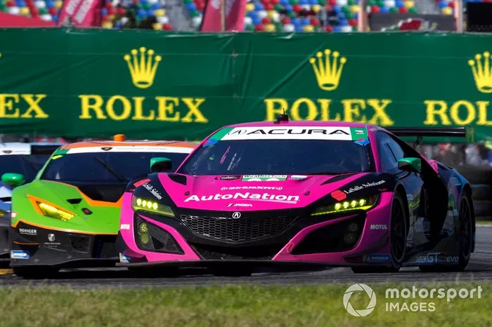 #86 Meyer Shank Racing w/Curb-Agajanian Acura NSX GT3, GTD: Mario Farnbacher, Matt McMurry, Shinya Michimi, Jules Gounon