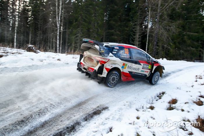 Elfyn Evans, Scott Martin, Toyota Gazoo Racing WRT Toyota Yaris WRC