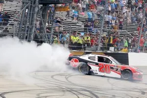 Race Winner Christopher Bell, Joe Gibbs Racing, Toyota Supra Rheem