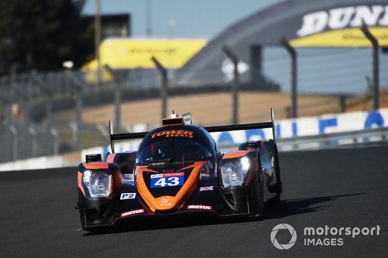 #43 RLR M Sport / Tower Events Oreca 07 Gibson: John Farano, Arjun Maini, Morman Nato