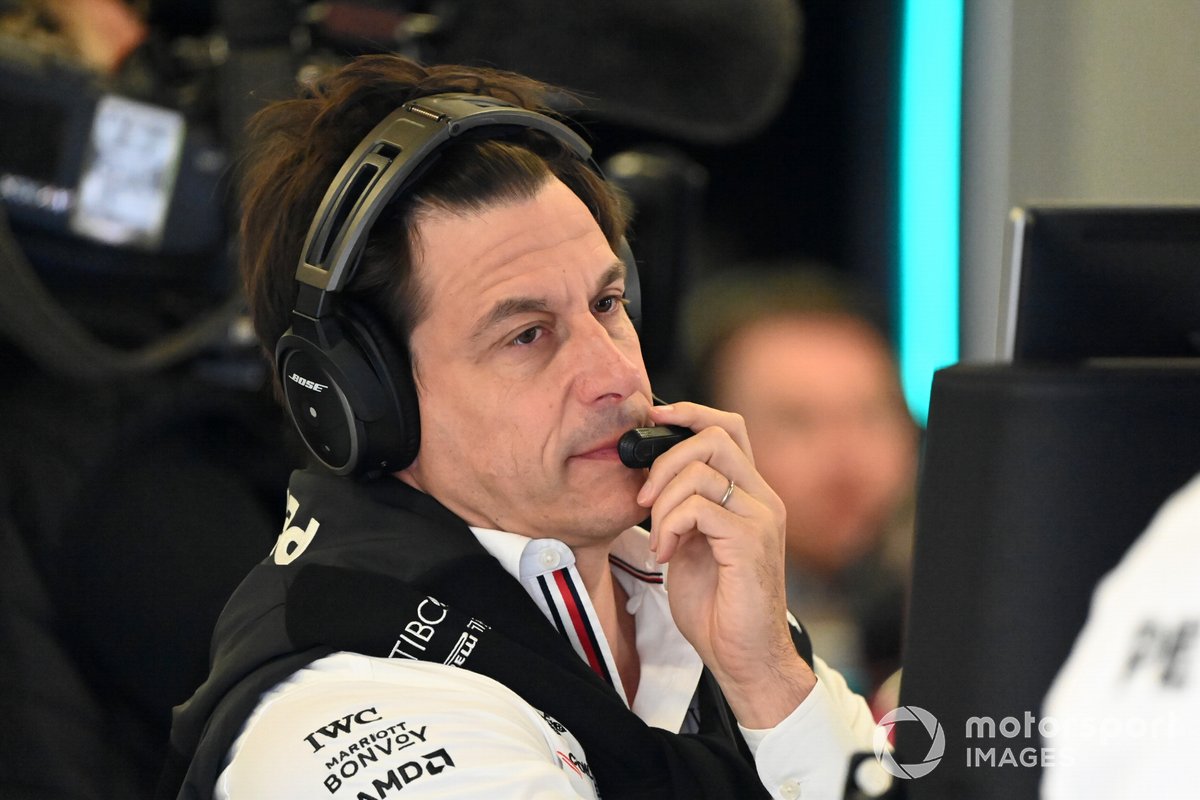 Toto Wolff, Chefe de equipe e CEO, Mercedes AMg