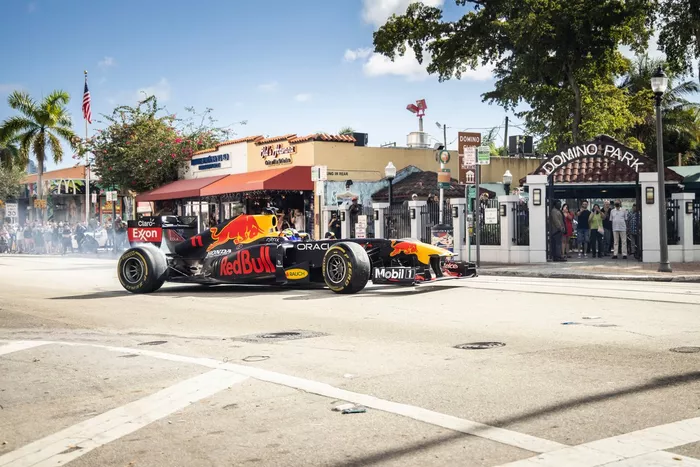 El Red Bull Racing RB7 en Florida