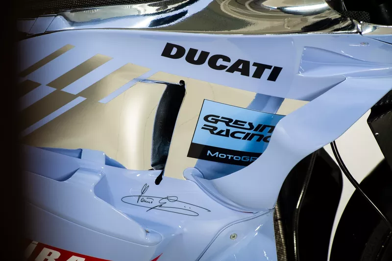 La livrée MotoGP de Gresini Racing