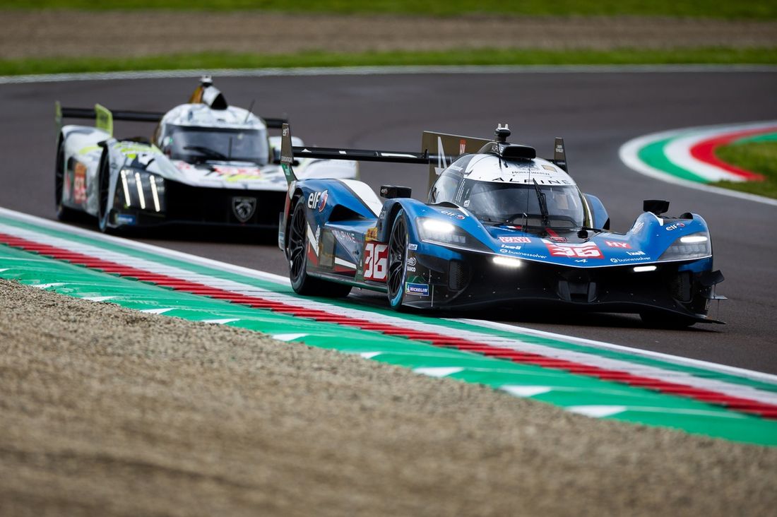 #36 Alpine Endurance Team Alpine A424: Jules Gounon, Frederic Makowiecki, Mick Schumacher, #93 Peugeot Totalenergies Peugeot 9X8: Paul Di Resta, Mikkel Jensen, Jean-Eric Vergne