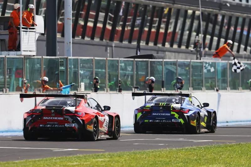 #46 Team WRT, BMW M4 GT3: Valentino Rossi, Maxime Martin 