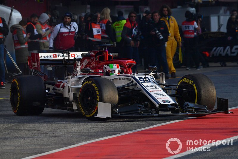 Antonio Giovinazzi, Alfa Romeo Racing C38