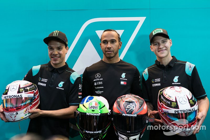 Льюіс Хемілтон, Франко Морбіделлі, Petronas Yamaha SRT, Фабіо Квартараро, Petronas Yamaha SRT