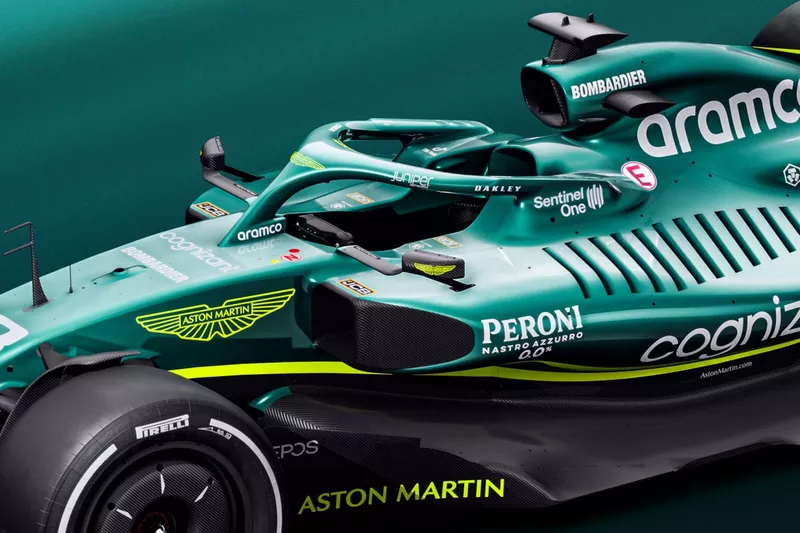 Aston Martin AMR22 detail