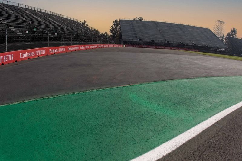 Preparaciones del Autódromo Hermanos Rodríguez para el GP de México de F1