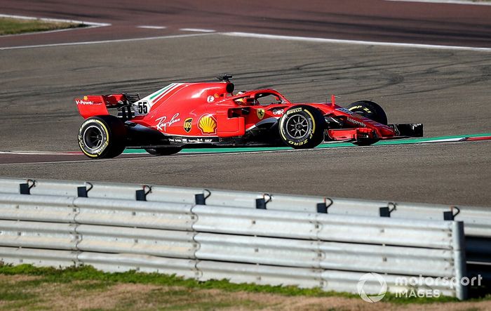 Carlos Sainz Jr., Ferrari SF71H  