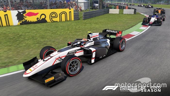 Imagen de la FIA F2 2020 en 'F1 2020'