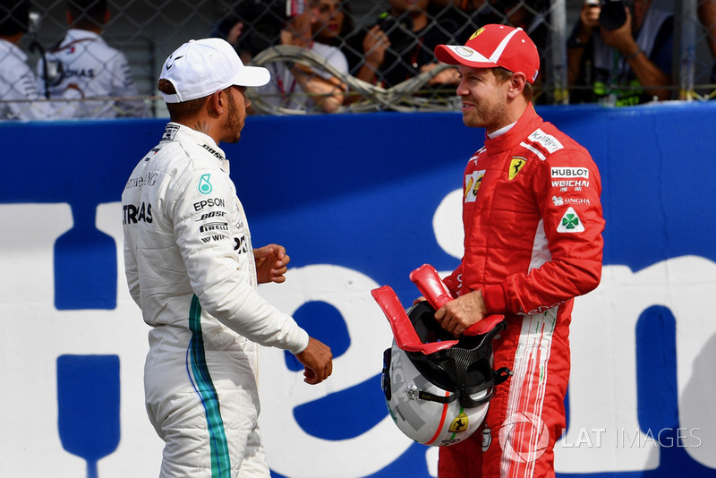 Lewis Hamilton, Mercedes AMG F1, Sebastian Vettel, Ferrari