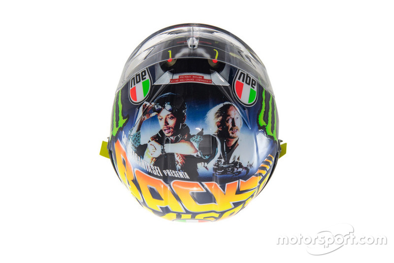 Helmet of Valentino Rossi, Yamaha Factory Racing