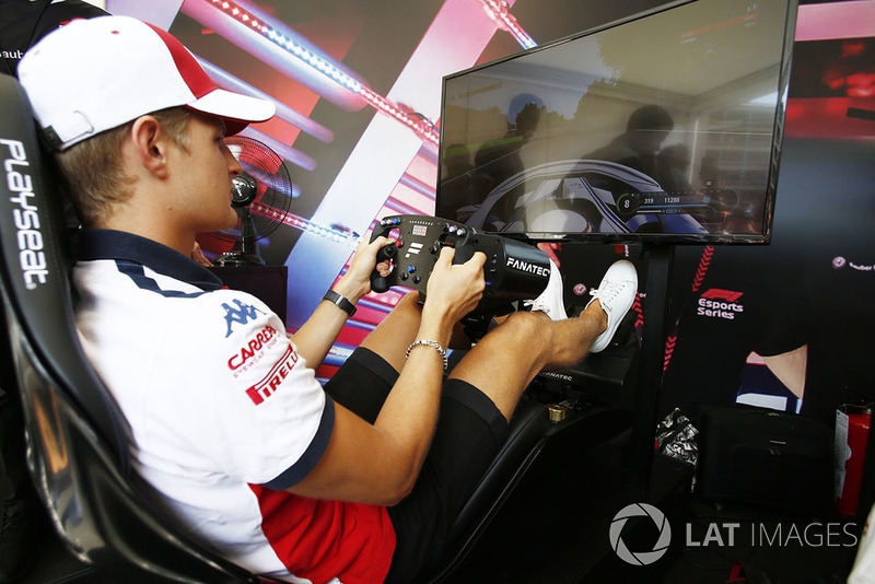 Marcus Ericsson, Sauber al simulatore