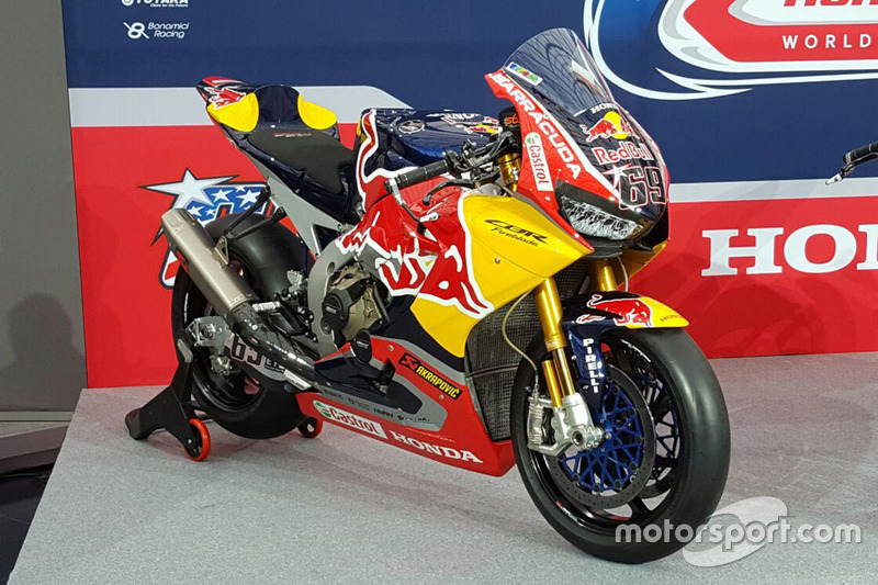 Moto de Nicky Hayden, Honda World Superbike Team