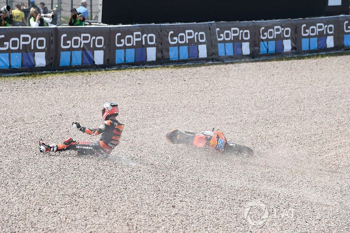 Danny Kent, Red Bull KTM Ajo crash
