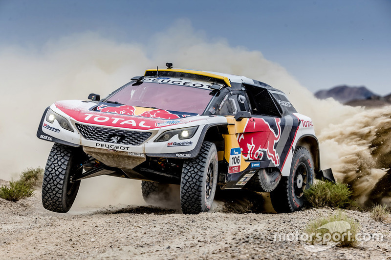 #106 Peugeot Sport Peugeot 3008 DKR: Stéphane Peterhansel, Jean-Paul Cottret