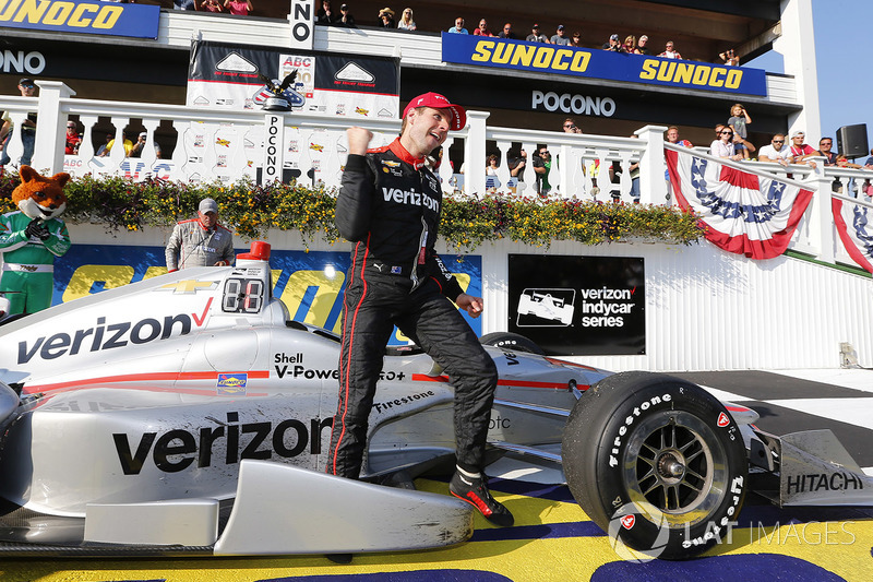 Will Power venceu em Pocono pela segunda vez seguida e agora ocupa o quinto lugar na classificação. Josef Newgarden lidera a Indy de 2017.