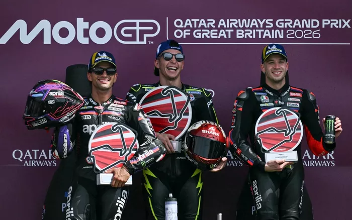 Raul Fernandez, Trackhouse Racing, Jorge Martin, Aprilia Racing Team, Marco Bezzecchi, Aprilia Racing