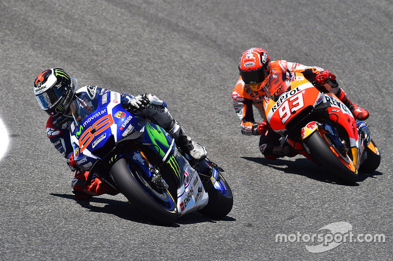 Jorge Lorenzo, Yamaha Factory Racing y Marc Márquez, Repsol Honda Team