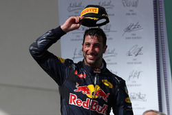 Third place Daniel Ricciardo, Red Bull Racing
